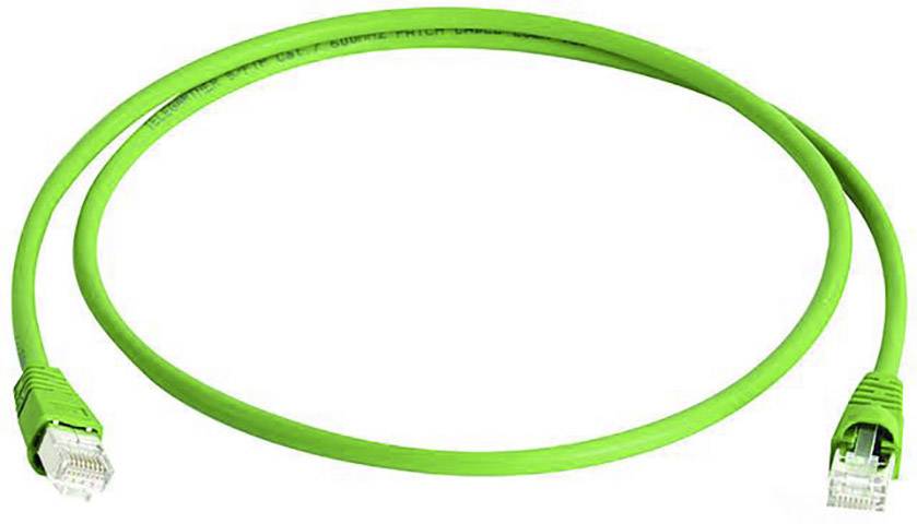 kabel LAN Telegärtner 100008463, 3 m, RJ45, CAT 6a, S/FTP, 3.00 m, zielony - obrazek 1