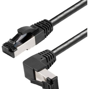kabel LAN Maxtrack TI49-2L, 1 szt., RJ45, CAT 8.1, S/FTP, 2 m, czarny kabel LAN Maxtrack TI49-2L, 1 szt., RJ45, CAT 8.1, S/FTP, 2 m, czarny