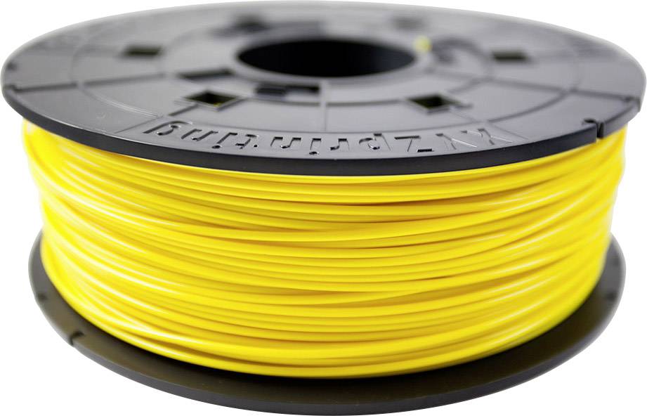 Filament do drukarek 3D XYZprinting PLA 1.75 mm żółty 600 g Junior - obrazek 1