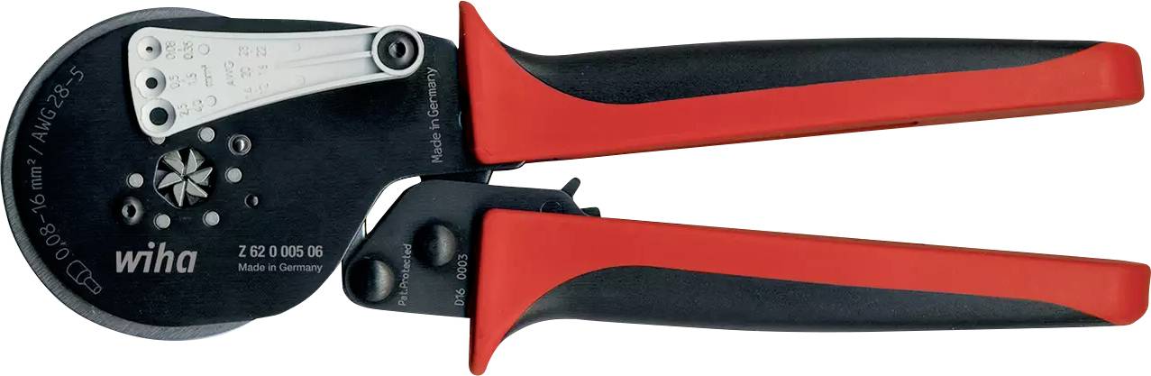 Wiha Wiha Professional electric Z 62 0 06 - Crimpzange 41246 Zaciskarka końcówki kablowe 0.08 do 16 mm² - obrazek 1