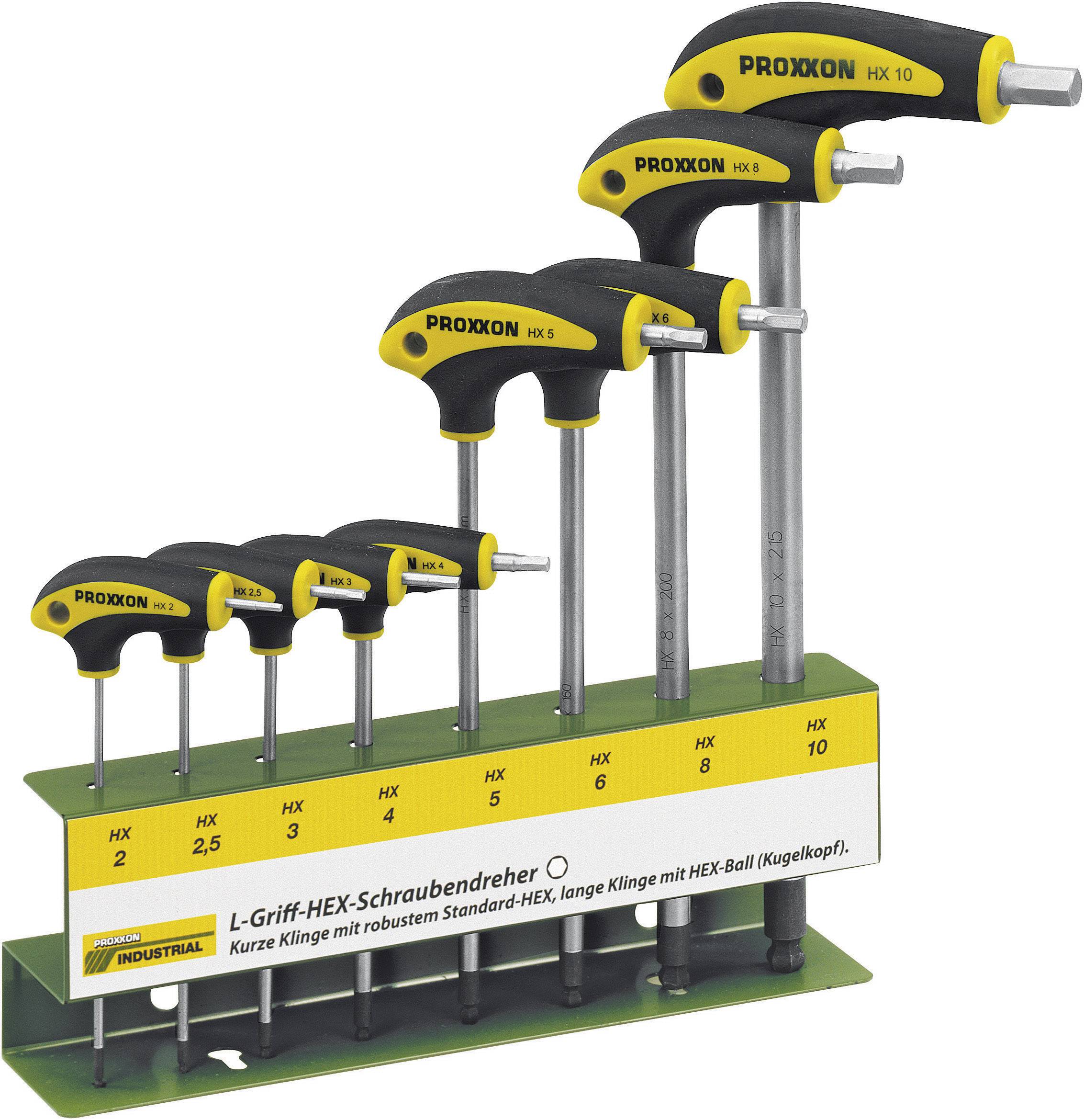 Zestaw wkrętaków Proxxon Industrial HEX L-handtag 22 650 - obrazek 1