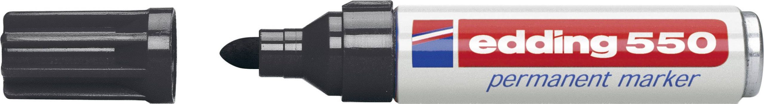 Edding 550 4-550001 Marker permanentny czarny Wodoodporny: Tak - obrazek 1