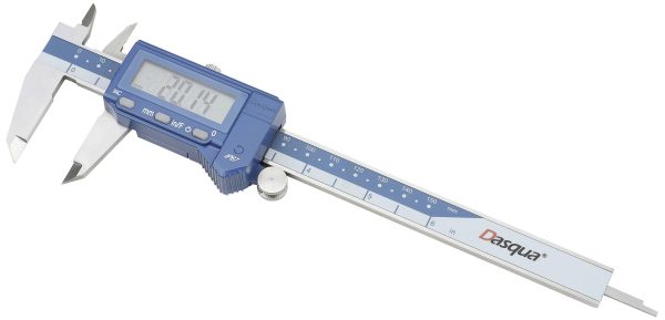 Dasqua 2015-2405 DIN EN 862, Suwmiarka cyfrowa odporna na olej IP67 Maksymalny zakres pomiarowy: 150 mm stal nierdzewna
