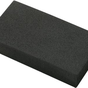 TRU COMPONENTS Blok pianki gumowej samoprzylepne EVA czarny (D x S x W) 95 x 49 x 19 mm 1 szt.