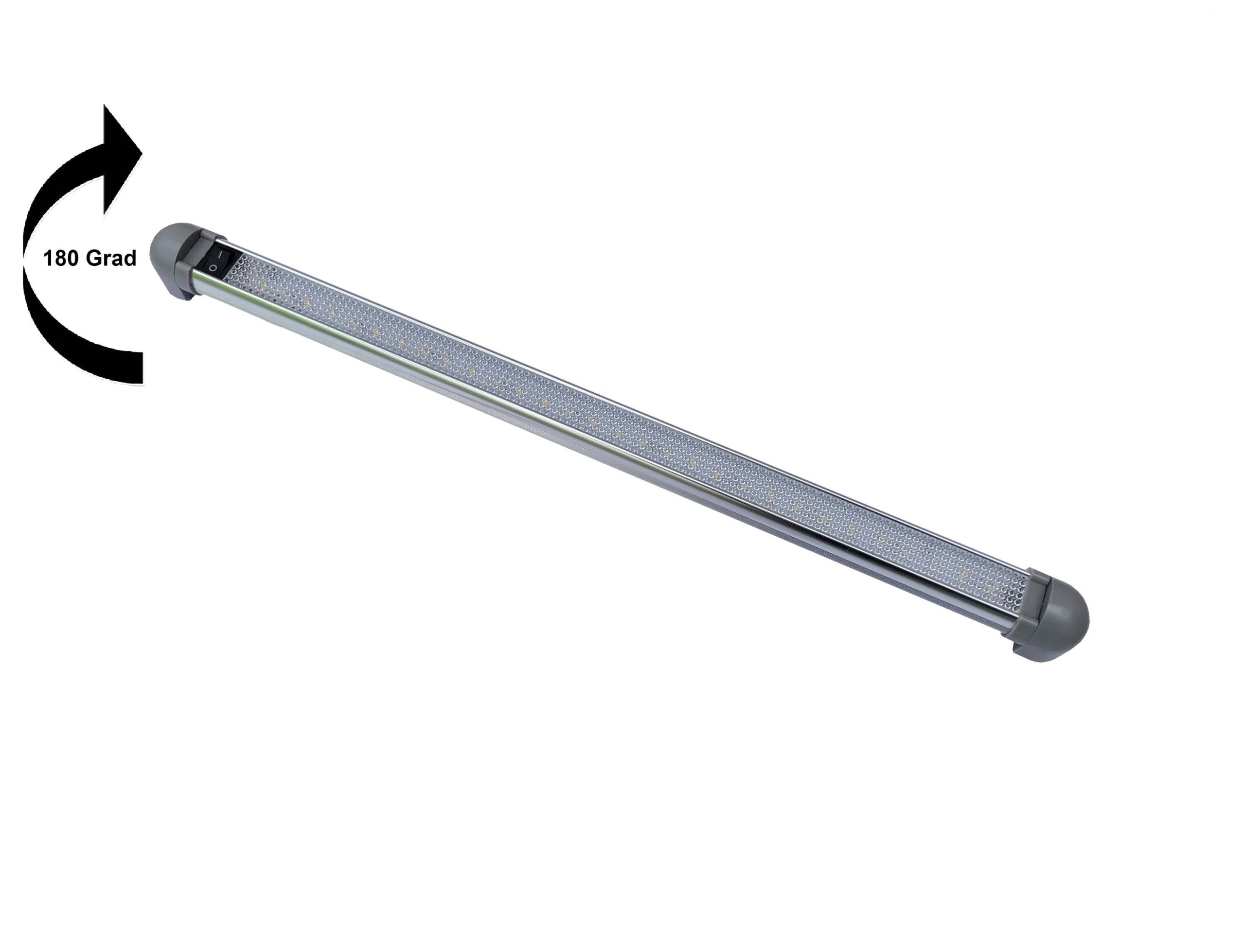 IWH Lampka wewnetrzna LED 19301 LED 12 V (D x S x W) 340 x 33 x 35 mm obrotowy - obrazek 1