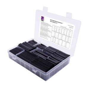 TRU COMPONENTS T1905CA055 Zestaw rurek termokurczliwych, 2:1, 750 części TRU COMPONENTS T1905CA055 Zestaw rurek termokurczliwych, 2:1, 750 części