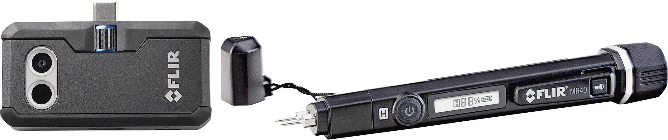 Zestaw kamera termowizyjna + wilgotnościomierz do materialów FLIR ONE PRO Android USB C -20 do +400 °C 160 x 120 Pixel - obrazek 1