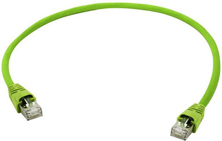 kabel LAN Telegärtner 100008284, 1 szt., RJ45, CAT 6a, S/FTP, 2.00 m, zielony - obrazek 1