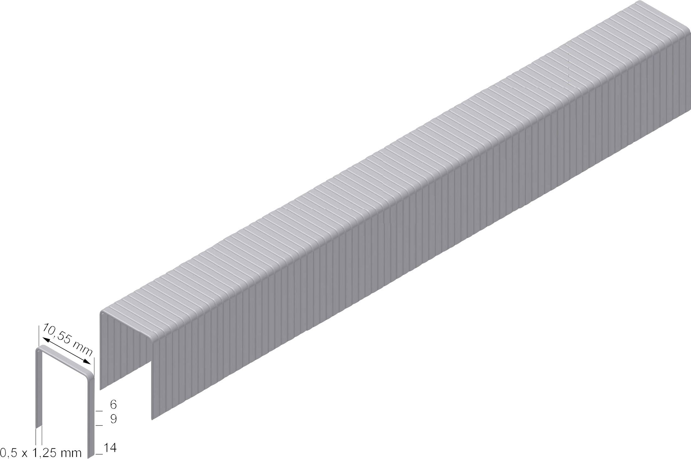 Prebena PF09CNK Zszywki Typ PF 5000 szt. Wymiary (D x S) 9 mm x 10.55 mm - obrazek 1