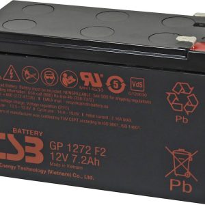 Akumulator ołowiowy CSB Battery GP 1272 Standby USV GP1272F2, AGM, 12 V, 7.2 Ah Akumulator ołowiowy CSB Battery GP 1272 Standby USV GP1272F2, AGM, 12 V, 7.2 Ah