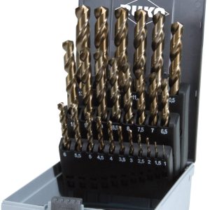 RUKO 215215RO HSSE-Co 5 Zestaw wierteł krętych do metalu 25 szt. 1 mm, 1.5 mm, 2 mm, 2.5 mm, 3 mm, 3.5 mm, 4 mm, 4.5 mm, RUKO 215215RO HSSE-Co 5 Zestaw wierteł krętych do metalu 25 szt. 1 mm, 1.5 mm, 2 mm, 2.5 mm, 3 mm, 3.5 mm, 4 mm, 4.5 mm,