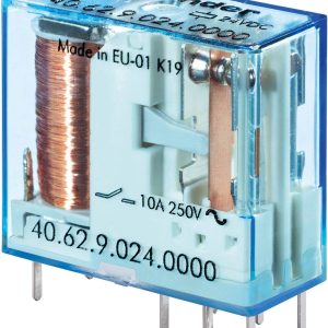 Finder 40.62.9.024.4000 Przekaźnik SMT 24 V/DC 10 A 2 zestyki przełączne 1 szt. Finder 40.62.9.024.4000 Przekaźnik SMT 24 V/DC 10 A 2 zestyki przełączne 1 szt.