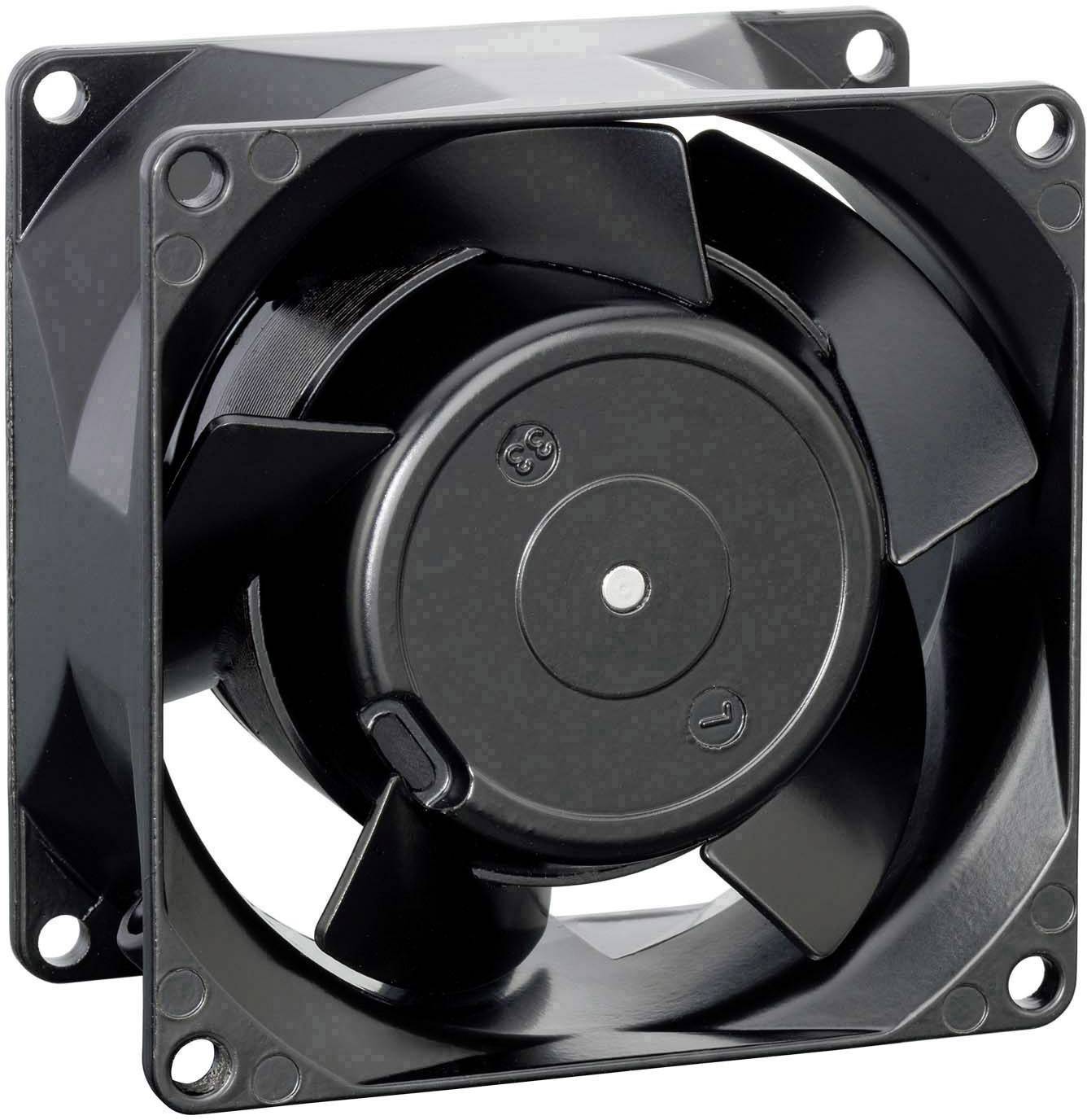 EBM Papst 8556 N Wentylator osiowy 230 V/AC 46 m³/h (D x S x W) 80 x 80 x 38 mm - obrazek 1