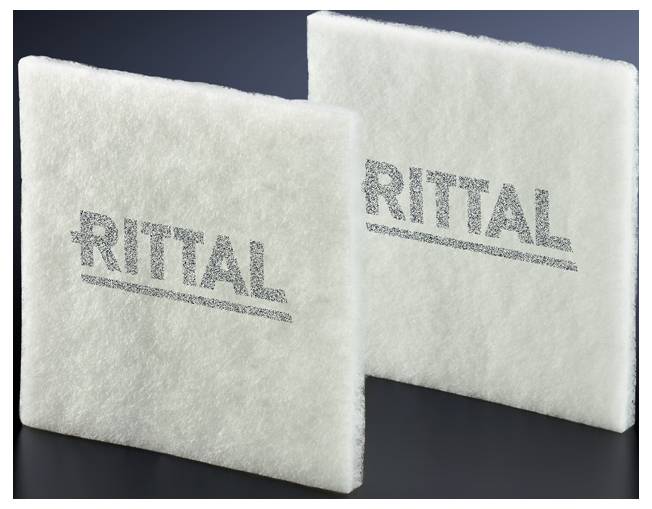 Rittal SK 3322.700 Wymienna mata filtracyjna włókno sztuczne biały (D x S x W) 120 x 120 x 12 mm 5 szt. - obrazek 1