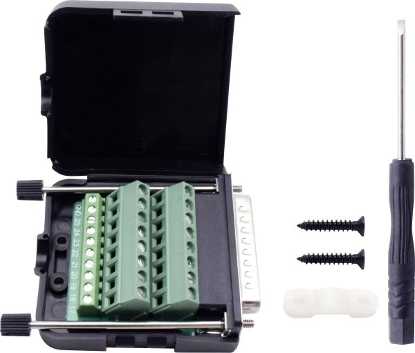 TRU COMPONENTS T1904C102 Zestaw listew męskich D-Sub, rzędy: 2, styki: 25, 1 szt.