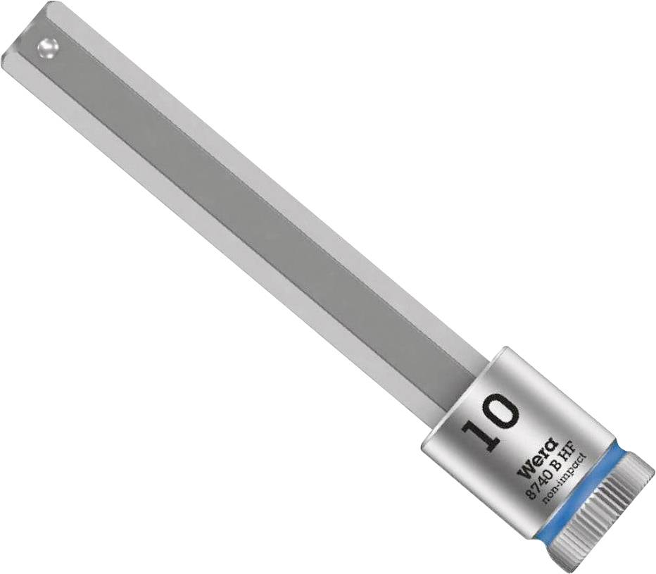 Wera 8740 B HF 05003032001 zewnętrzny sześciokąt Nasadka 4 mm 3/8" (10 mm) - obrazek 1