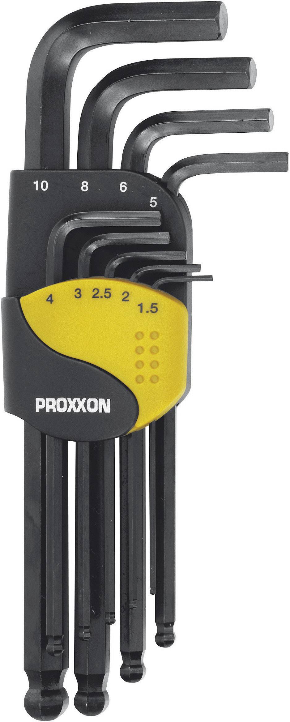 Proxxon Micromot wewnętrzny sześciokąt Zestaw kluczy trzpieniowych 1.5 mm, 2 mm, 2.5 mm, 3 mm, 4 mm, 5 mm, 6 mm, 8 mm, 1 - obrazek 1