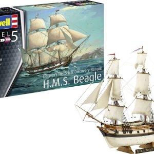 Modelu statku do sklejania Revell Darwin’s Historical Discovery Barque H.M.S. Beagle 05458 1:96 Modelu statku do sklejania Revell Darwin’s Historical Discovery Barque H.M.S. Beagle 05458 1:96