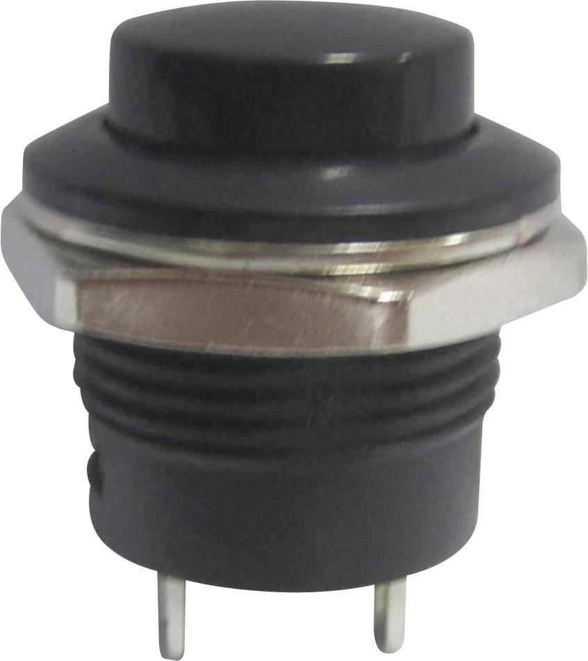 TRU COMPONENTS 1587737 Przycisk TC-R13-507A-05BK, 16 mm, 250 V/AC, 3 A, 1 szt. - obrazek 1