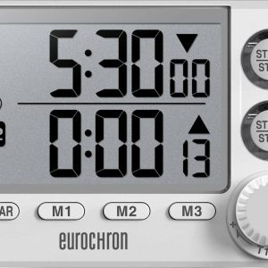 Timer Eurochron EDT 8002 cyfrowy biały Timer Eurochron EDT 8002 cyfrowy biały
