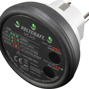 Tester gniazdek VOLTCRAFT VC40 CAT II 300 V Tester gniazdek VOLTCRAFT VC40 CAT II 300 V