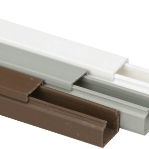 Kanał kablowy Heidemann 9940, 15 x 15 mm, Brązowy Kanał kablowy Heidemann 9940, 15 x 15 mm, Brązowy