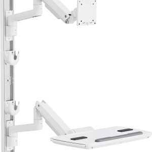 SpeaKa Professional Uchwyt ścienny do monitora SP-MM-961 1 Wyświetlacz 43,2 cm (17″) – 124,5 cm (49″) biały z regulowaną SpeaKa Professional Uchwyt ścienny do monitora SP-MM-961 1 Wyświetlacz 43,2 cm (17″) – 124,5 cm (49″) biały z regulowaną