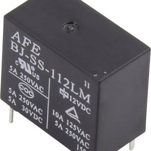 AFE 1405624 Przekaźnik SMT BJ-SS-112LM, monostabilny, 1 cewka, 30 V/DC, 250 V/AC, 10 A, 1 szt. AFE 1405624 Przekaźnik SMT BJ-SS-112LM, monostabilny, 1 cewka, 30 V/DC, 250 V/AC, 10 A, 1 szt.