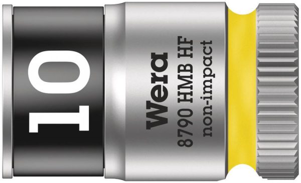 Wera 8790 HMB HF 05003744001 zewnętrzny sześciokąt Nasadka funkcja hold 10 mm 3/8″ 10 mm 3/8″ (10 mm)