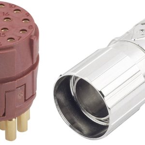 Zestaw łącznika wtyczkowego Epic M23 D6 17-pin, żeński Zestaw łącznika wtyczkowego Epic M23 D6 17-pin, żeński