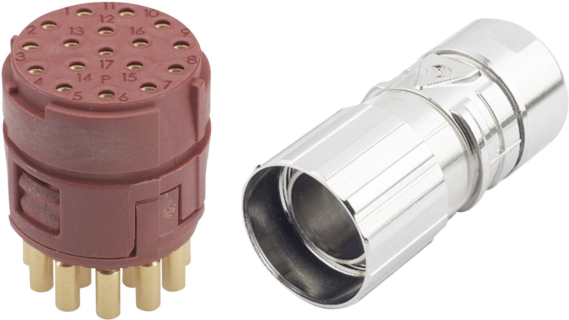 Zestaw łącznika wtyczkowego Epic M23 D6 17-pin, żeński - obrazek 1
