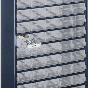 raaco Szafka z szufladami (D x S x W) 150 x 306 x 552 mm Ilość przegród: 60 Opis 1 szt. raaco Szafka z szufladami (D x S x W) 150 x 306 x 552 mm Ilość przegród: 60 Opis 1 szt.