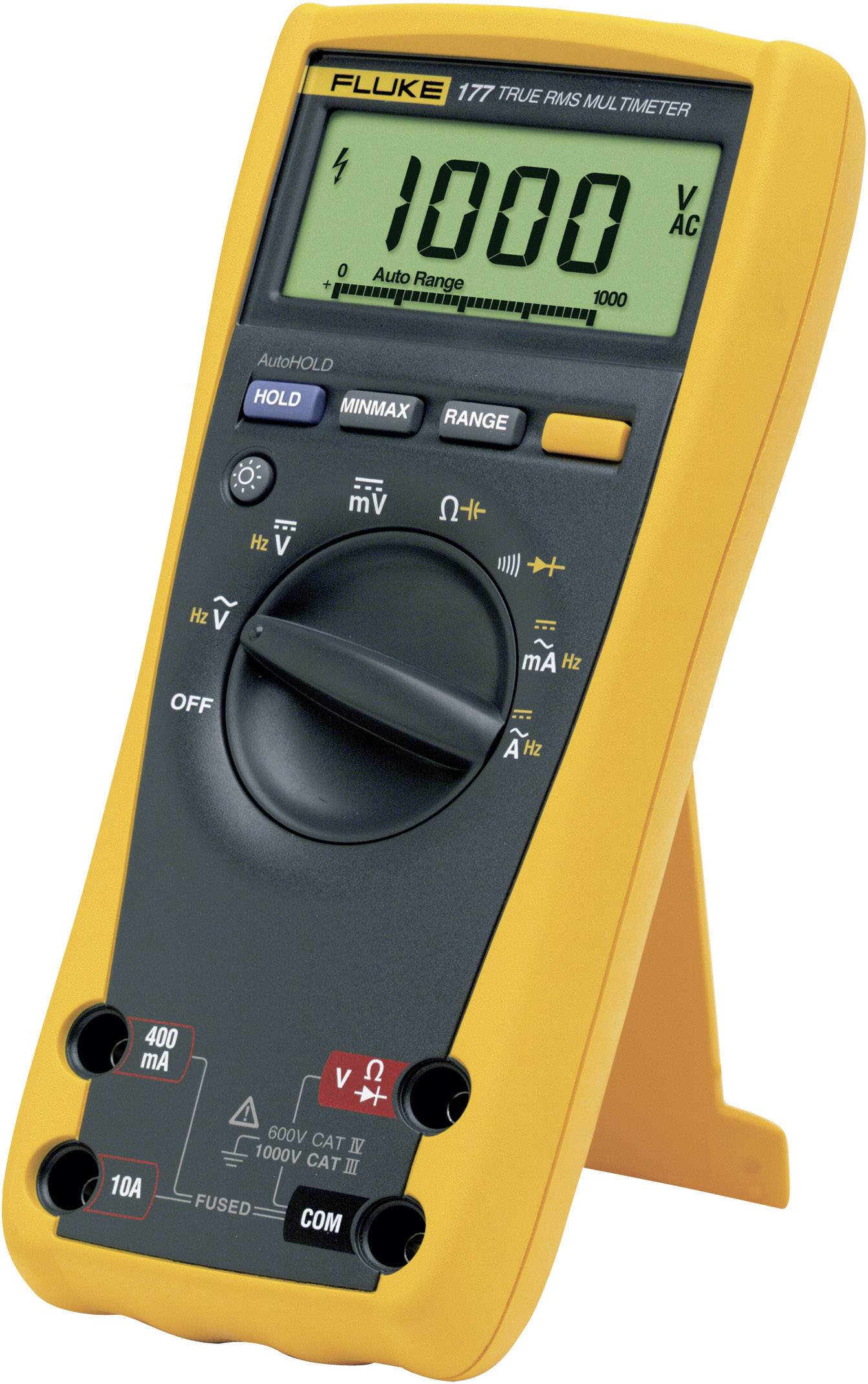 Multimetr Fluke 177 1592874, CAT III 1000 V, CAT IV 600 V, 0.1 mV - 1000 V, 0.01 mA - 10 A - obrazek 1