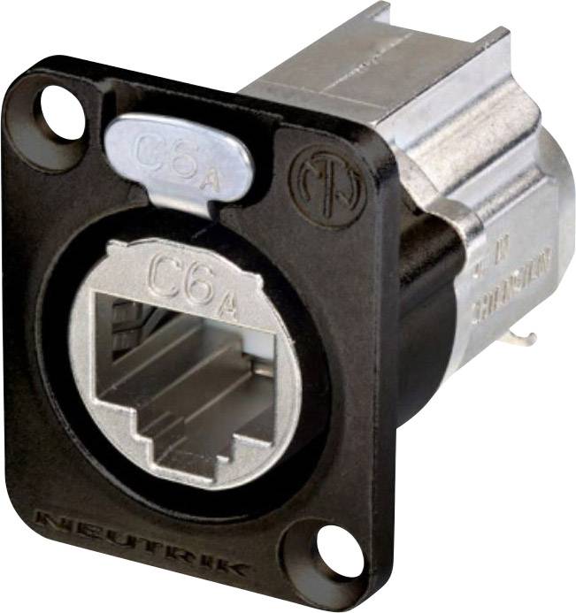 Neutrik NE8FDX-Y6-B złącze żeńskie proste RJ45 Neutrik NE8FDX-Y6-B NE8FDX-Y6-B złącze żeńskie proste Ilość styków: 8P8C - obrazek 1