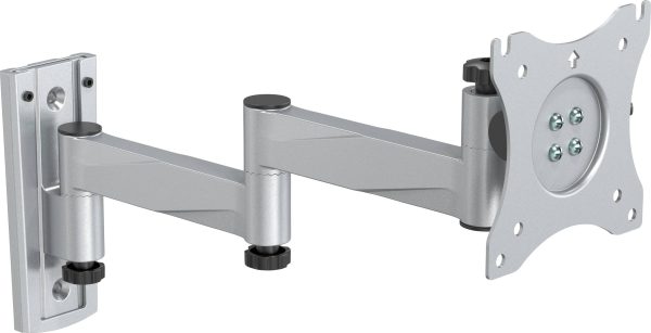 SpeaKa Professional Uchwyt ścienny do monitora SP-WMM-202 1 Wyświetlacz 33,0 cm (13″) – 76,2 cm (30″) srebrny Uchylny, P SpeaKa Professional Uchwyt ścienny do monitora SP-WMM-202 1 Wyświetlacz 33,0 cm (13″) – 76,2 cm (30″) srebrny Uchylny, P