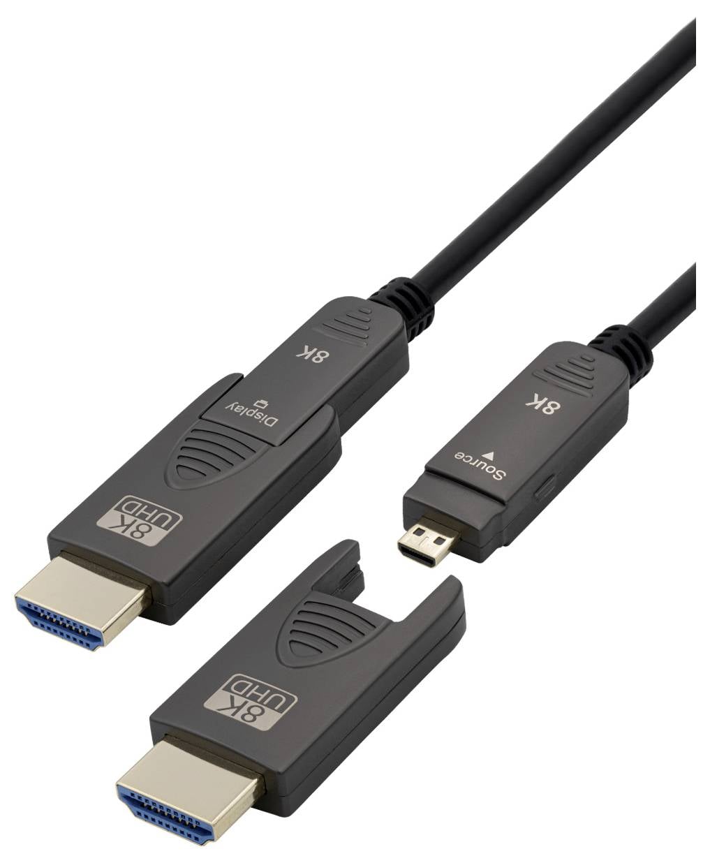 Kabel HDMI Maxtrack C504-15ML, HDMI Micro-D do HDMI Micro-D, 15 m - obrazek 1