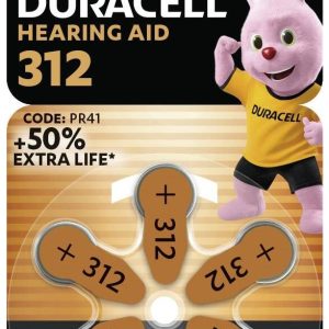 Bateria do aparatu słuchowego ZA 312 Duracell DURACELL – Batterie Hörgeraete EasyTab 312 PR41 NEU 6St. – Batterie – 1,45 Bateria do aparatu słuchowego ZA 312 Duracell DURACELL – Batterie Hörgeraete EasyTab 312 PR41 NEU 6St. – Batterie – 1,45