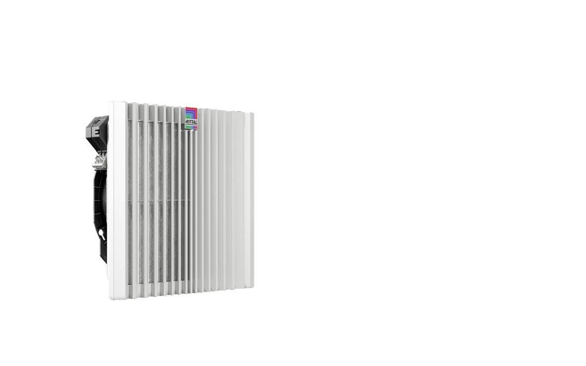 Rittal SK 3238.700 Wentylator z filtrem 230 V 16.5 W (S x W x G) 148.5 x 148.5 x 82.5 mm sztuka 1 szt. - obrazek 1