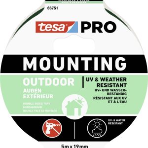 Taśma montażowa tesa 66751-00001-00 Mounting PRO Outdoor (D x S) 5 m x 19 mm 5 m 1 szt. Taśma montażowa tesa 66751-00001-00 Mounting PRO Outdoor (D x S) 5 m x 19 mm 5 m 1 szt.