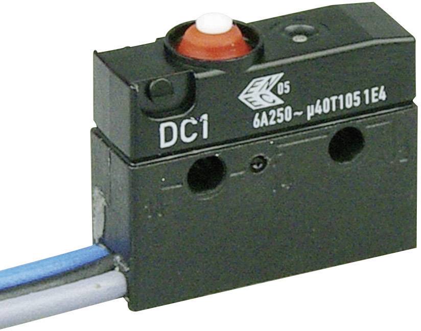Mikroprzełącznik DC1C-C3AA 250 V/AC 6 A 1 x wł/(wł) ZF IP67 chwilowy 1 szt. - obrazek 1