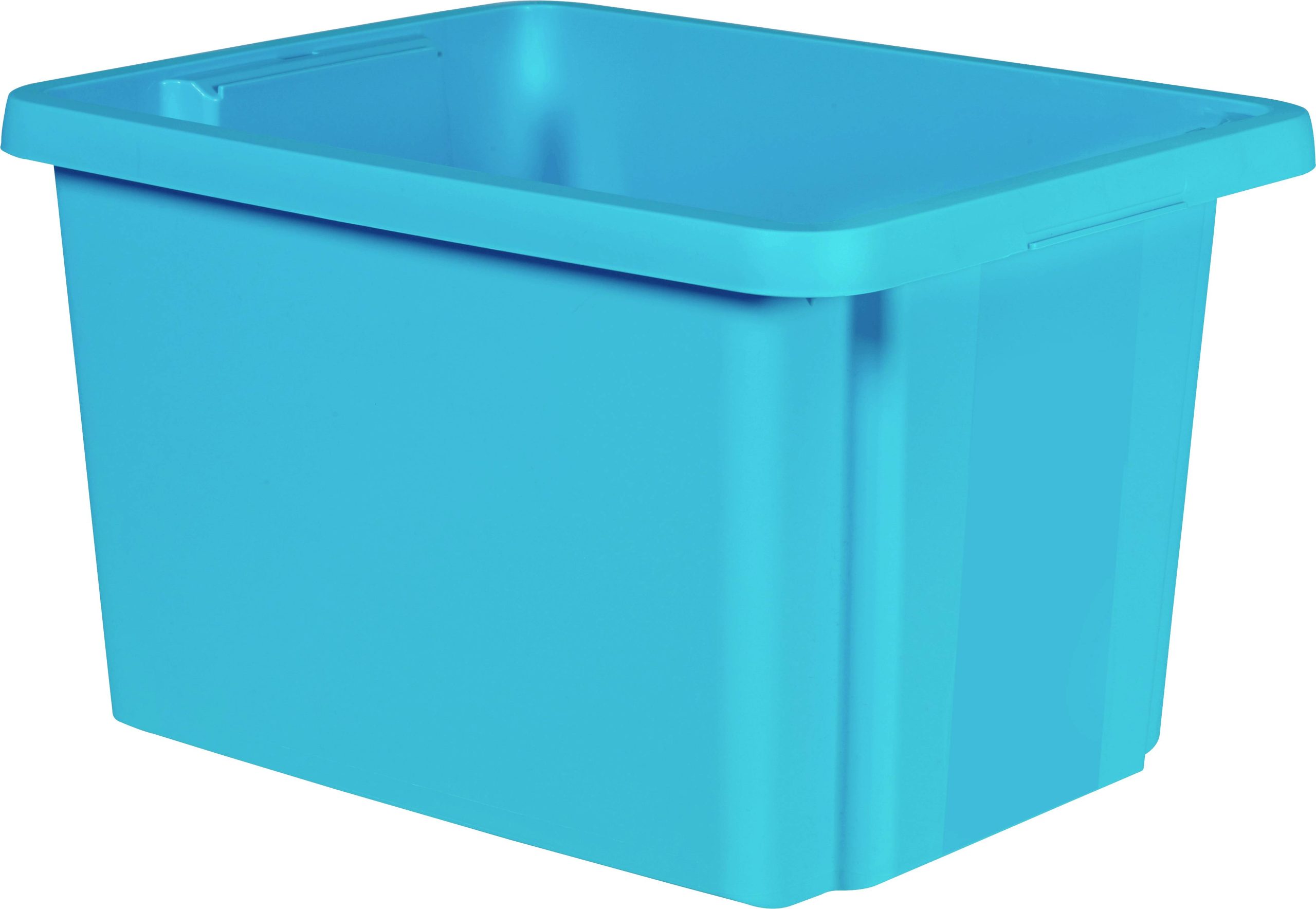 Curver 225501 Pojemnik obrotowy do sztaplowania ESSENTIALS Drehstapelbox 26L, blau do sztaplowania niebieski 1 szt. - obrazek 1