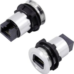 TRU COMPONENTS 1417396 Moduł złącza żeńskiego RJ45 RJ45-02, 1 szt. TRU COMPONENTS 1417396 Moduł złącza żeńskiego RJ45 RJ45-02, 1 szt.