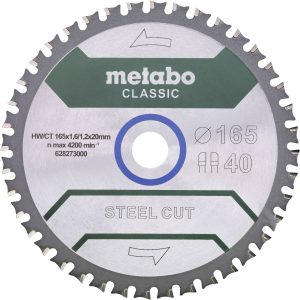 Tarcza tnąca Metabo steel cut/sandwich panel – classic 165 x 20 x 1.6 mm 1 szt. Tarcza tnąca Metabo steel cut/sandwich panel – classic 165 x 20 x 1.6 mm 1 szt.