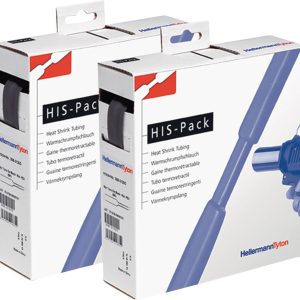 HellermannTyton 300-30644 Rurka termokurczliwa bez kleju HIS-PACK-6.4/3.2-PO-X-GY, 2:1, od 6.40 mm do 3.20 mm, 5 m HellermannTyton 300-30644 Rurka termokurczliwa bez kleju HIS-PACK-6.4/3.2-PO-X-GY, 2:1, od 6.40 mm do 3.20 mm, 5 m