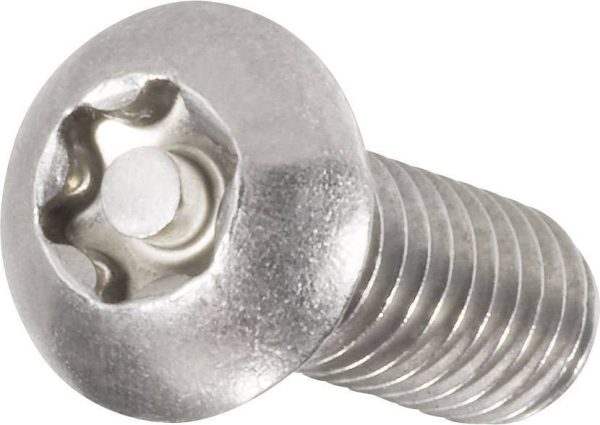 Wkręt soczewkowy zabezpieczający Toolcraft, M6x12, ISO 7380, 10 szt.