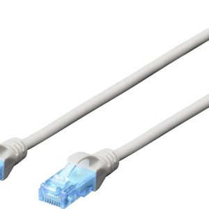 kabel LAN RJ45, Digitus DK-1511-030 Patchkabel U/UTP, U/UTP, CAT 5e, 3.00 m, szary kabel LAN RJ45, Digitus DK-1511-030 Patchkabel U/UTP, U/UTP, CAT 5e, 3.00 m, szary