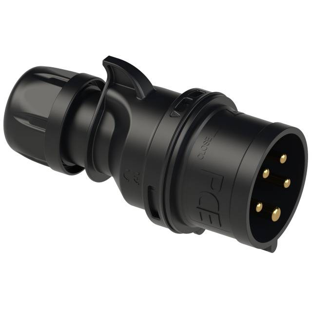 Wtyczka PCE 015-6x, 400 V, 16 A, IP44 - obrazek 1