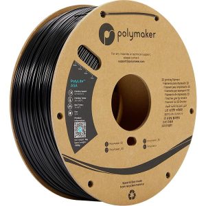 Filament do drukarek 3D ASA Polymaker PF01001, Średnica filamentu: 1.75 mm, 1000 g, czarny Filament do drukarek 3D ASA Polymaker PF01001, Średnica filamentu: 1.75 mm, 1000 g, czarny