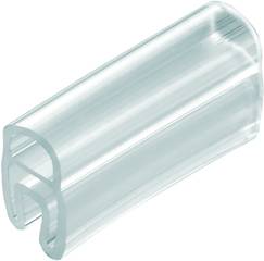 Uchwyt na etykietę Weidmüller TM 202/20 V0 1798520000, montaż: nasuwanie, 5 x 20 mm, 1000 szt. - obrazek 1