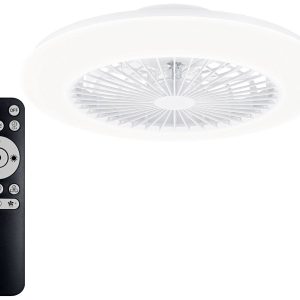 Philips LED Amigo Wentylator sufitowy 25 W, 60 W (Ø x W) 590 mm x 137 mm biały podświetlenie, możliwość regulacji natęże Philips LED Amigo Wentylator sufitowy 25 W, 60 W (Ø x W) 590 mm x 137 mm biały podświetlenie, możliwość regulacji natęże